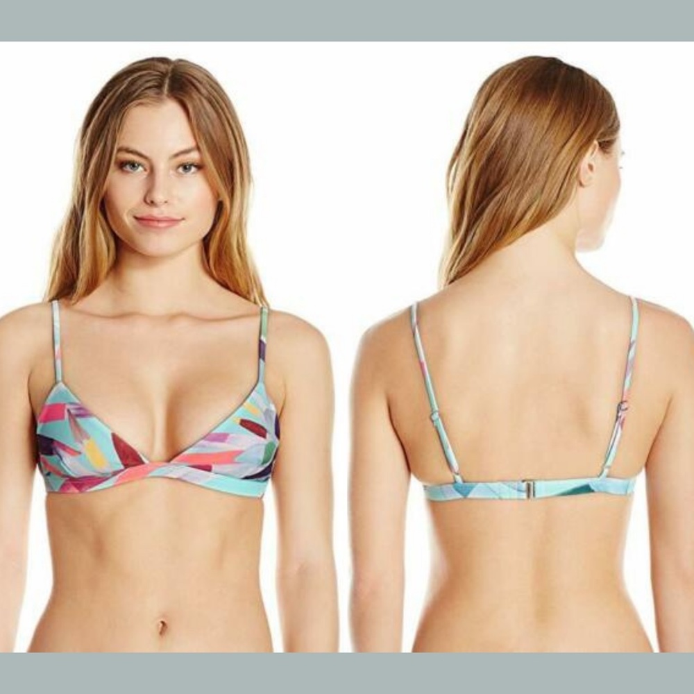 NEW Mara Hoffman Astrid Triangle Bikini Top SZ‎ XS